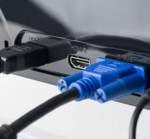 VGA, DVI, HDMI, HDMI 2.0 e displayport