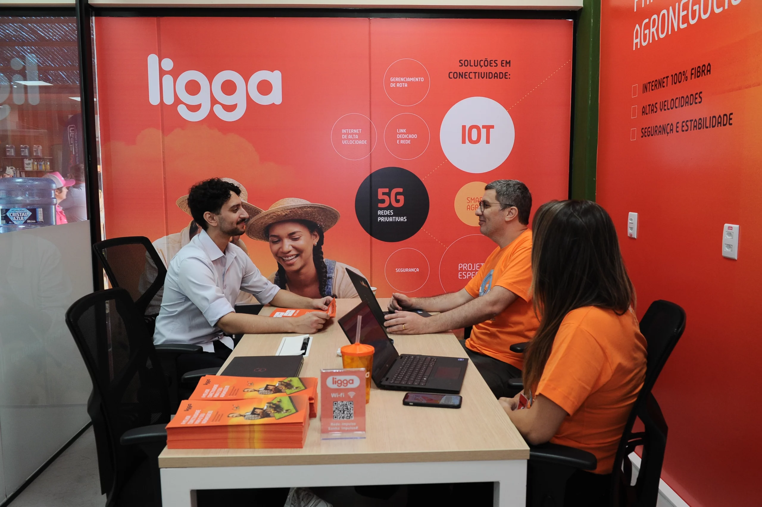 Espaço Impulso da Ligga na Coopavel 2024